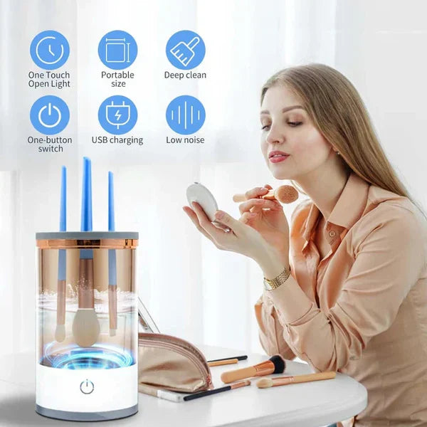 Glowedge™ Makeup Brush Cleaner – منظف فرش المكياج