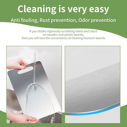 Glowedge™ Titanium Cutting Board - لوح تقطيع التيتانيوم