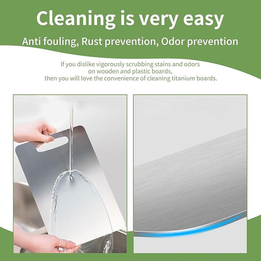 Glowedge™ Titanium Cutting Board - لوح تقطيع التيتانيوم
