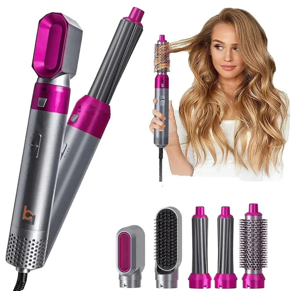 Glowedge™ Hot Hair Brush 5 in 1 – فرشاة الشعر الساخنة 5 في 1