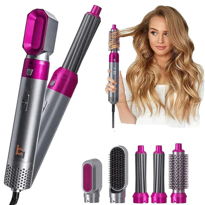 Glowedge™ Hot Hair Brush 5 in 1 – فرشاة الشعر الساخنة 5 في 1