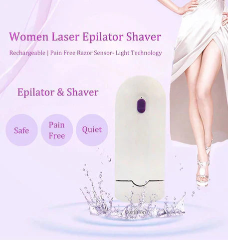 Glowedge™Purple Epilator – آلة إزالة الشعر البنفسجية