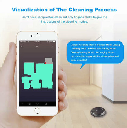 Glowedge™Smart Robotic Vacuum Cleaner