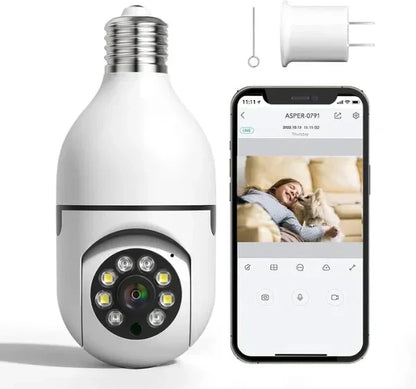 Glowedge™ Night Vision Wireless Bulb Camera