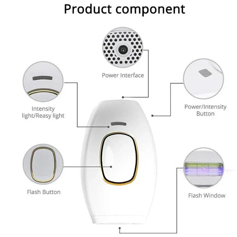 Glowedge™ IPL Laser Hair Removal – جهاز إزالة الشعر بالليزر IPL