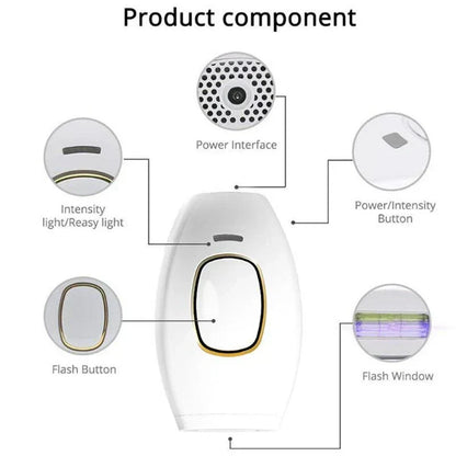 Glowedge™ IPL Laser Hair Removal – جهاز إزالة الشعر بالليزر IPL